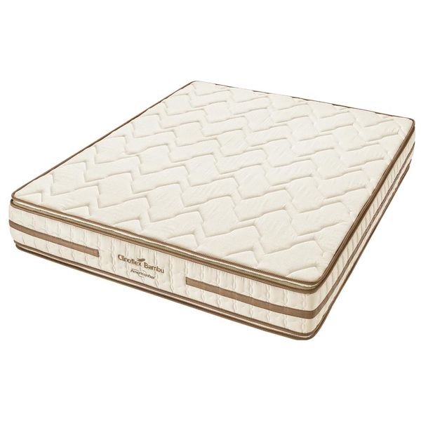 Colchao-para-Casal-Tamanho-Queen-de-Espuma-D33-Americanflex-Clinoflex-Bambu-158-X-198-X-28-cm